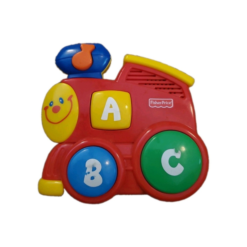 Fisher Price-Baby Smartonics ABC Magnet Train- Vintage Tested And Works